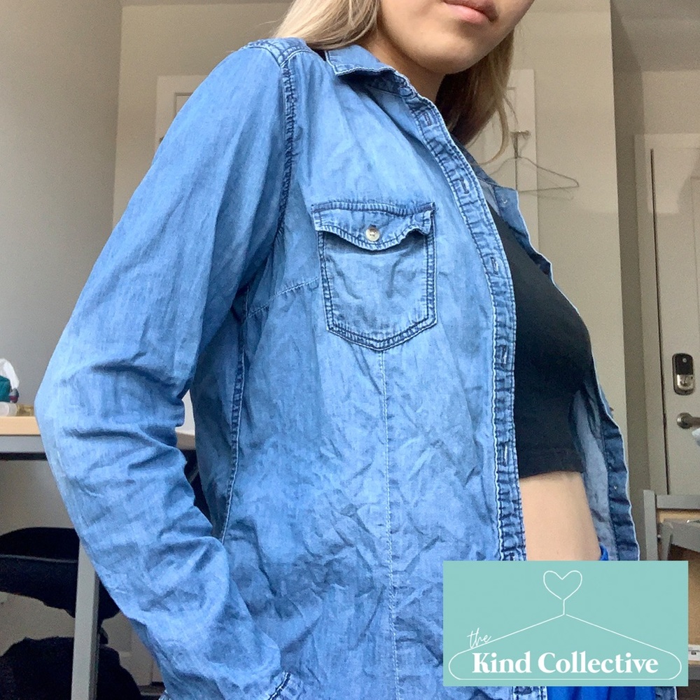 H&M Chambray Denim Shirt